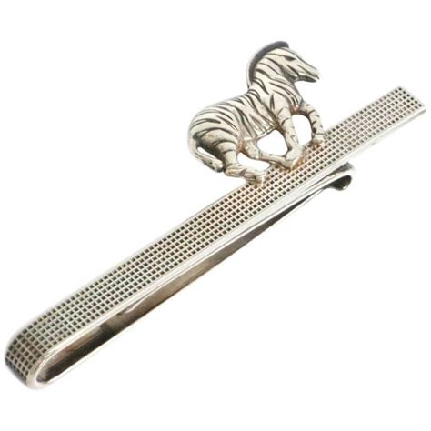 hermes silver tie